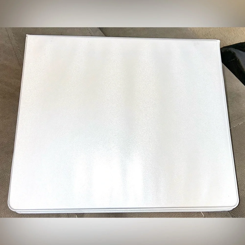 Quill 1/2” White Three Ring Binders